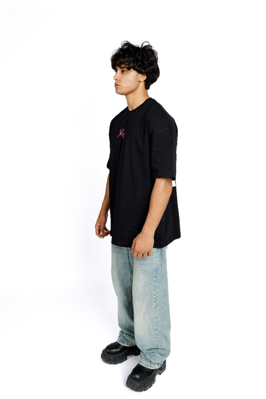 BLACK OWN YOUR MOMENT TEE