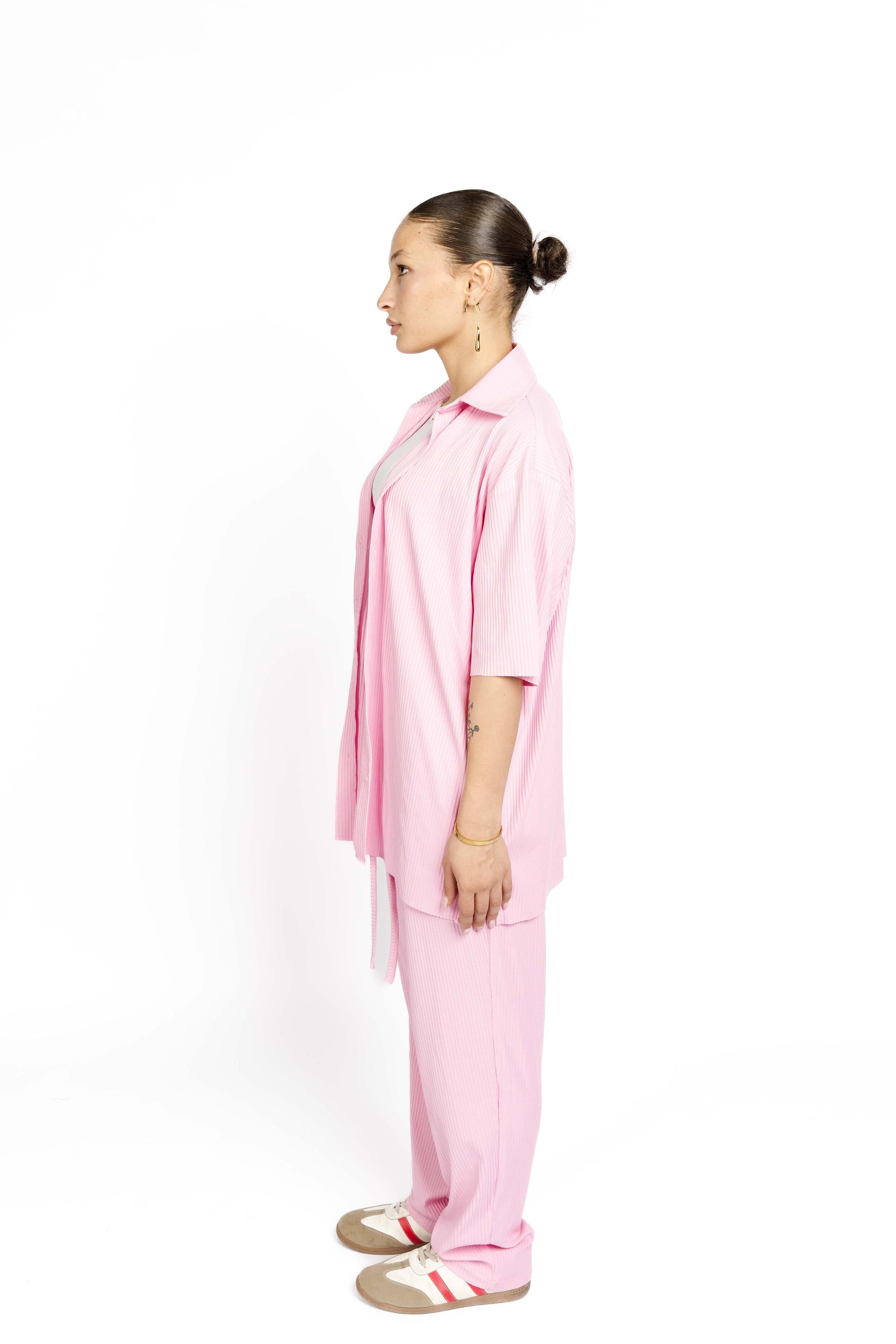 PINK STRIPPED SET