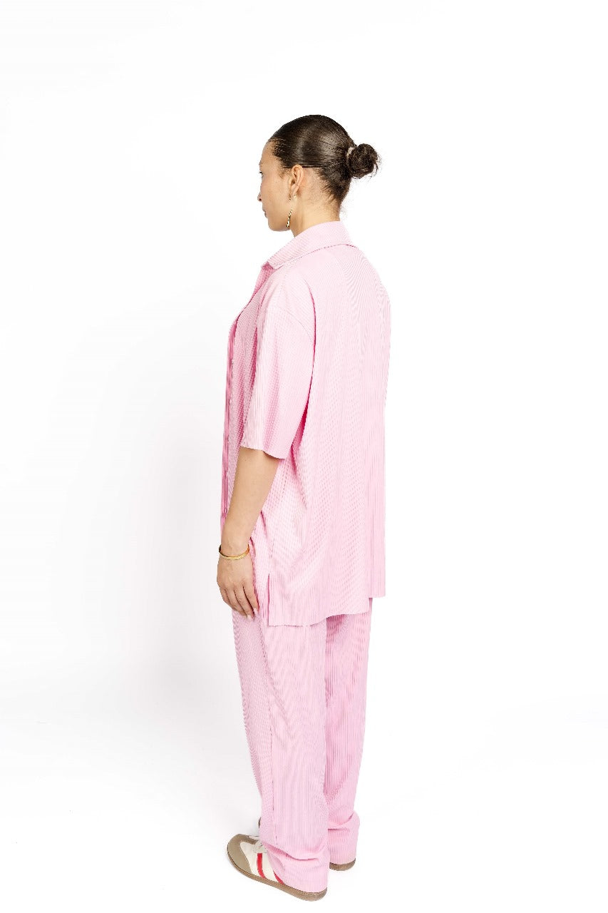PINK STRIPPED SET
